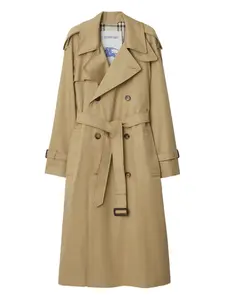 Тренч с рукавами реглан Burberry, коричневый