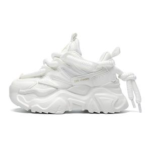 ZHR Романтичное признание в любви Износостойкие и легкие низкие массивные кроссовки унисекс бежевые, цвет Beige