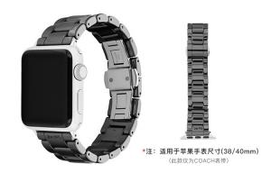 Ремешок Apple совместимость нержавеющая сталь материал все COACH