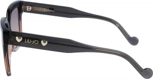 Солнцезащитные очки LIU JO LJ771S 033 серо-песочного цвета, градиент 53/17/140, женские, 033 Grey/Sand Gradient