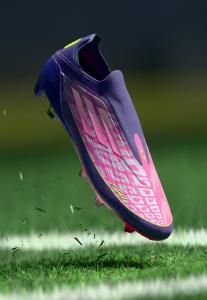 Кроссовки Adidas Performance F50 ELITE LACELESS FIRM GROUND FOOTBALL BOOTS, Unity Purple/Footwear White/Lucid Lemon/Purple