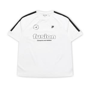 Футболка унисекс белая FILA FUSION