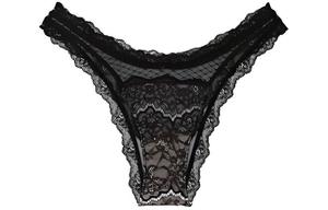 Женские трусы Victoria's Secret, цвет 1 strip (black)