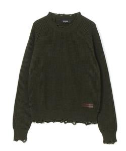 Пуловер с круглым вырезом