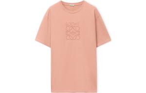 Футболка мужская персиково-розовая Loewe, розовый