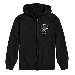 Мужская толстовка на молнии So Mulch to Do Licensed Character