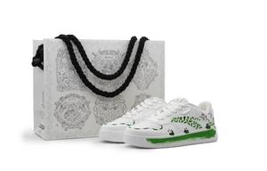 ANTA Нескользящие и износостойкие легкие низкие кроссовки для скейтбординга унисекс белого цвета