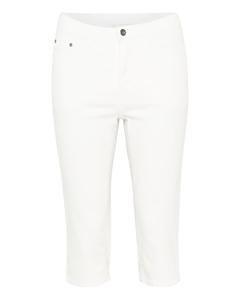 Узкие джинсы Kaffe KAzelina capri, Natural White