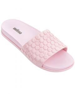 Melissa Polibolha Sandals Women's  Pink Bubble Wrap Slip On Slide JOBB1328
