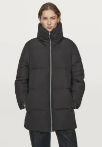 Водоотталкивающее пуховое пальто Massimo Dutti, Black