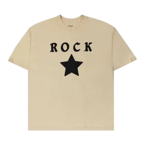 Футболка Pleasures Rockstar 'Tan', загар