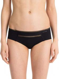 Calvin Klein женские невидимые трусики-хипстеры с сеткой, Black