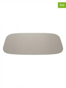 Leonardo Комплект из 2 штук: Салфетка под тарелку «Рома» светло-серого цвета - (Д)46 x (Ш)33 см