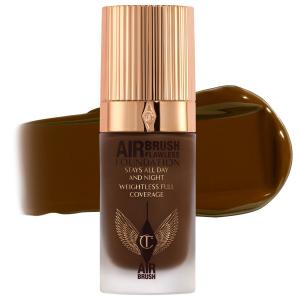 Безупречная матирующая тональная основа Airbrush Flawless Blurring & Matte Full Coverage Foundation Charlotte Tilbury, 1 oz/30 mL, 17 Cool