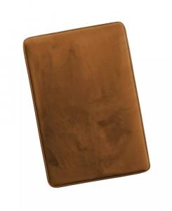 Нескользящий, ультрамягкий плюшевый коврик для ванной из пены с эффектом памяти — большой, 20 x 32 дюйма Clara Clark, коричневый