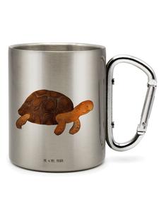 Термокружка Turtle M, душевная без слов, серебристая Mr. & Mrs. Panda