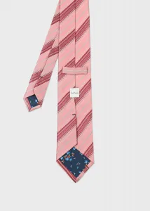 Контрастный полковой галстук