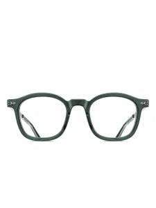 Очки в круглой оправе Matsuda, зеленый