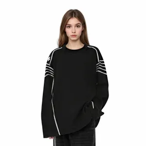 DESCENTE Футболка Unisex Black Crew Neck Moderate