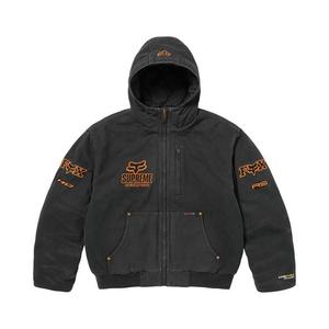 Куртка Supreme x Fox Racing Hooded Work Jacket 'Black'