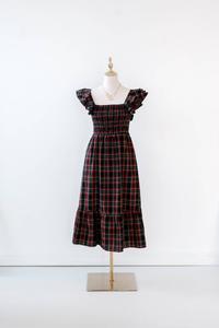 Платье Chapman Plaid в темно-синем цвете SUGARLIPS