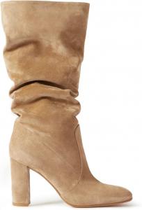 Женские ботильоны FOWT средней длины до середины голени с мягкой посадкой, на высоком массивном каблуке, с круглым носком, на широкую икру, удобные зимние леопардовые ботильоны из замши и кожи, теплые рабочие повседневные туфли, размеры US 4-16