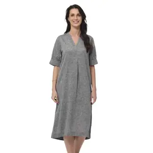 Платье Redgreen Divine 3/4 Sleeve Midi, серый