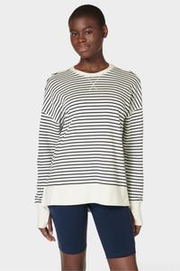 Толстовка Betty After Class удлиненного кроя Sweaty Betty, белый