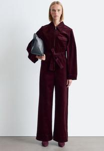 Комбинезон & other stories Jumpsuit, Burgundy/Bordeaux