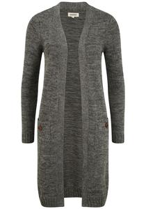 Вязаный кардиган Oxmo Philetta, серый