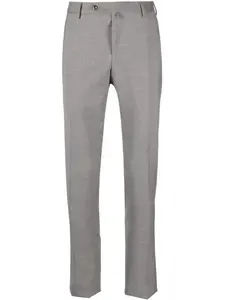 Зауженные брюки строгого кроя PT Torino, серый