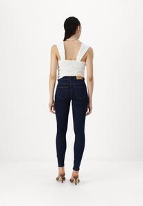 Джинсы скинни NMCALLIE Noisy May, темно-синие джинсы