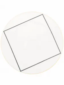 Тарелка Ca' d'Oro Sieger By Fürstenberg, белый