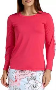 Женская рубашка для гольфа SwingDish Faye с длинными рукавами