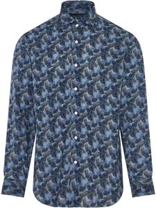 Рубашка с принтом Барба Barba, синий