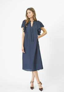 Повседневное платье HERACC SS FRILL DRESS Co'couture, темно-синий