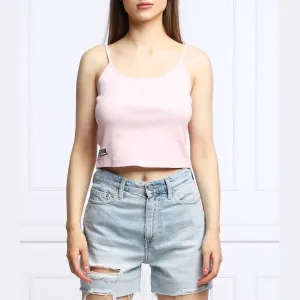 Укороченный топ Essential Superdry, розовый