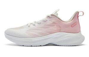 Легкие кроссовки LITE женские с низким верхом  White/nectar Powder Qiaodan