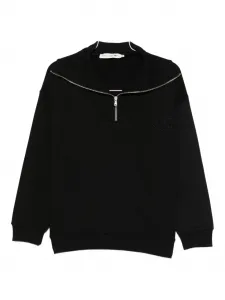 Толстовка с застежкой-молнией на вороте Joshua Sanders, черный