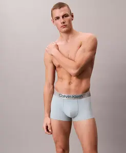 Мужские трусы с логотипом Calvin Klein, серый