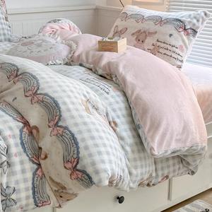 Disney Комплект постельного белья 1,5 м, 4 предмета, для одеяла 200x230 см