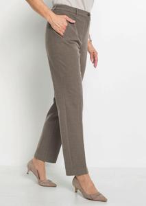 Брюки GOLDNER Flanellhose CARLA, серо-коричневый