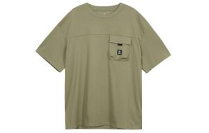 Футболка унисекс зеленая Timberland, зеленый