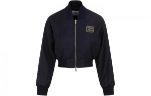 Куртка женская темно-синяя Miu Miu