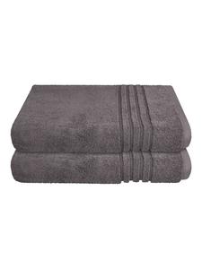 Полотенце для ванной Schiesser set Milano 2 teilig, темно-серый