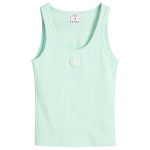 Ребристый топ Casablanca, мятный