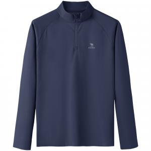 Футболка мужская Quick Dry со стойкой CAMEL, night синий