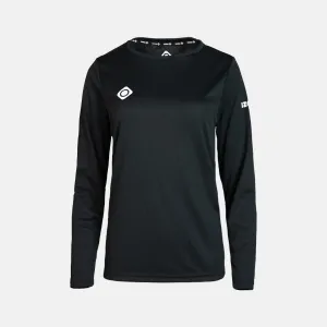 CREUS W LS Izas женская техническая футболка, чёрный