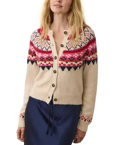Кардиган Ava Fair Isle Marine Layer, мультиколор