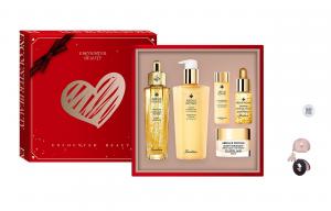 Оригинальные наборы для ухода за кожей с лосьоном Bee Essence Guerlain, 3 original honey 50ml+honey essence 300ml+accessories